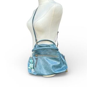 Elegant Blue Handbag